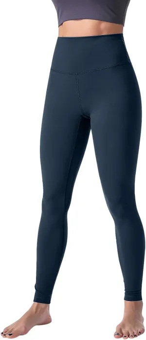 7/8 Yoga Leggings for Women Petite Work Out Leggings Gym Activewear Soft Stretchy Compression Athletic Leggings