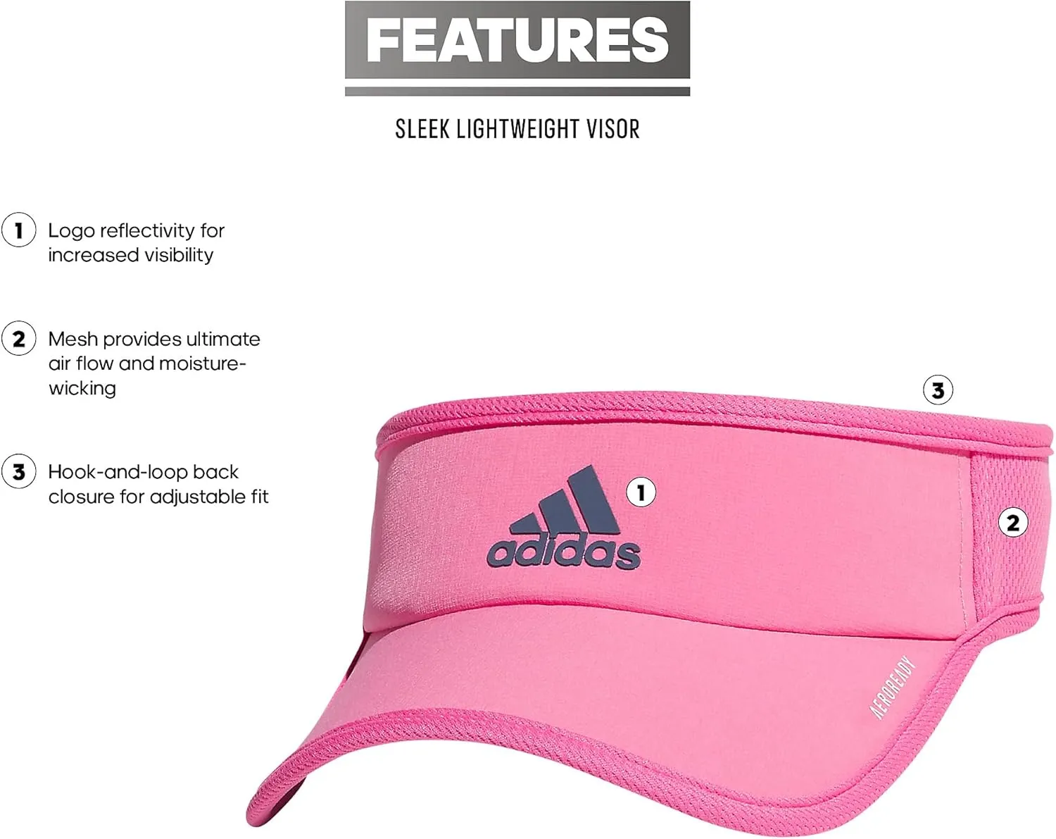 adidas Women's Superlite Visor DISCONTINUED