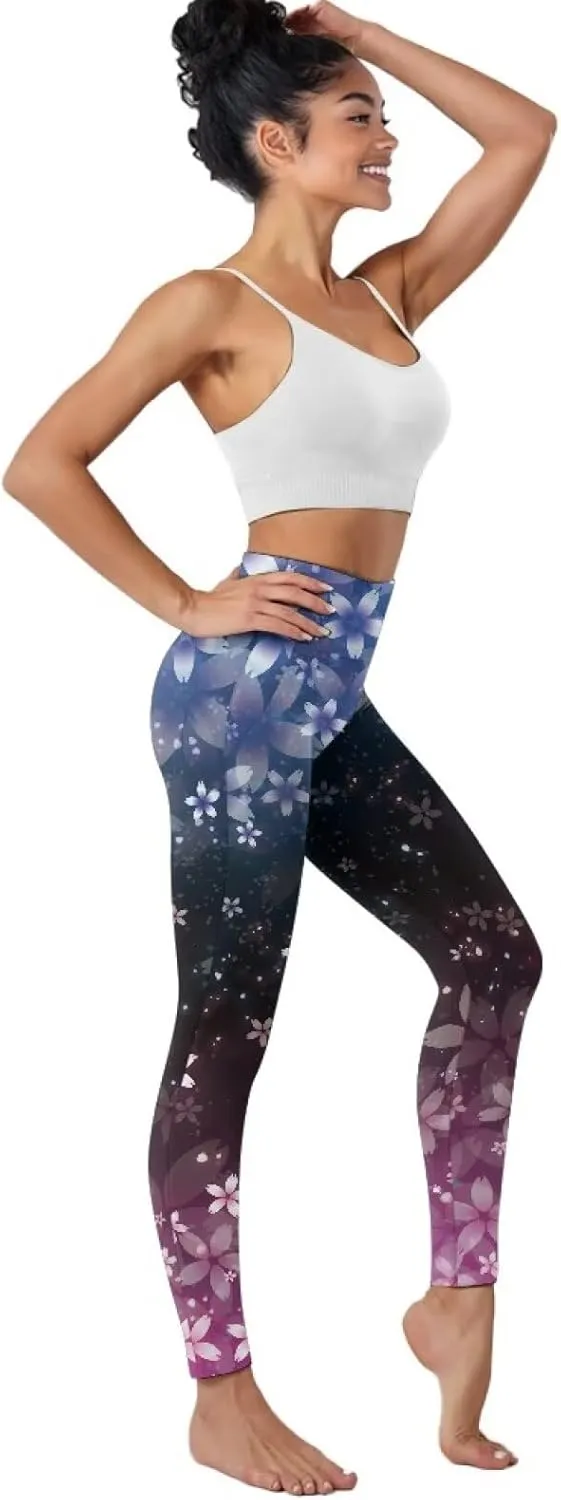 AFPANQZ Women's Yoga Leggings with Pockets Seamless Yoga Pants Casual Running Dance Sports High Waist Long Activewear