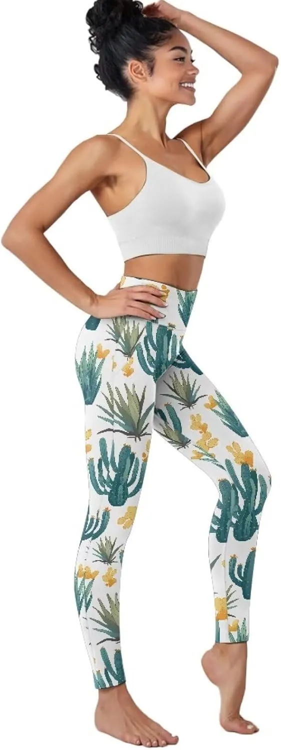 AFPANQZ Women's Yoga Leggings with Pockets Seamless Yoga Pants Casual Running Dance Sports High Waist Long Activewear