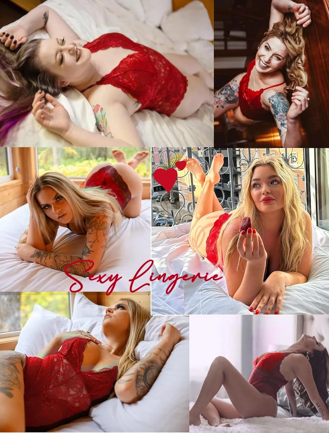 Avidlove Women Snap Crotch Lingerie Sexy Lace Bodysuit Deep V Teddy One Piece Lace Babydoll