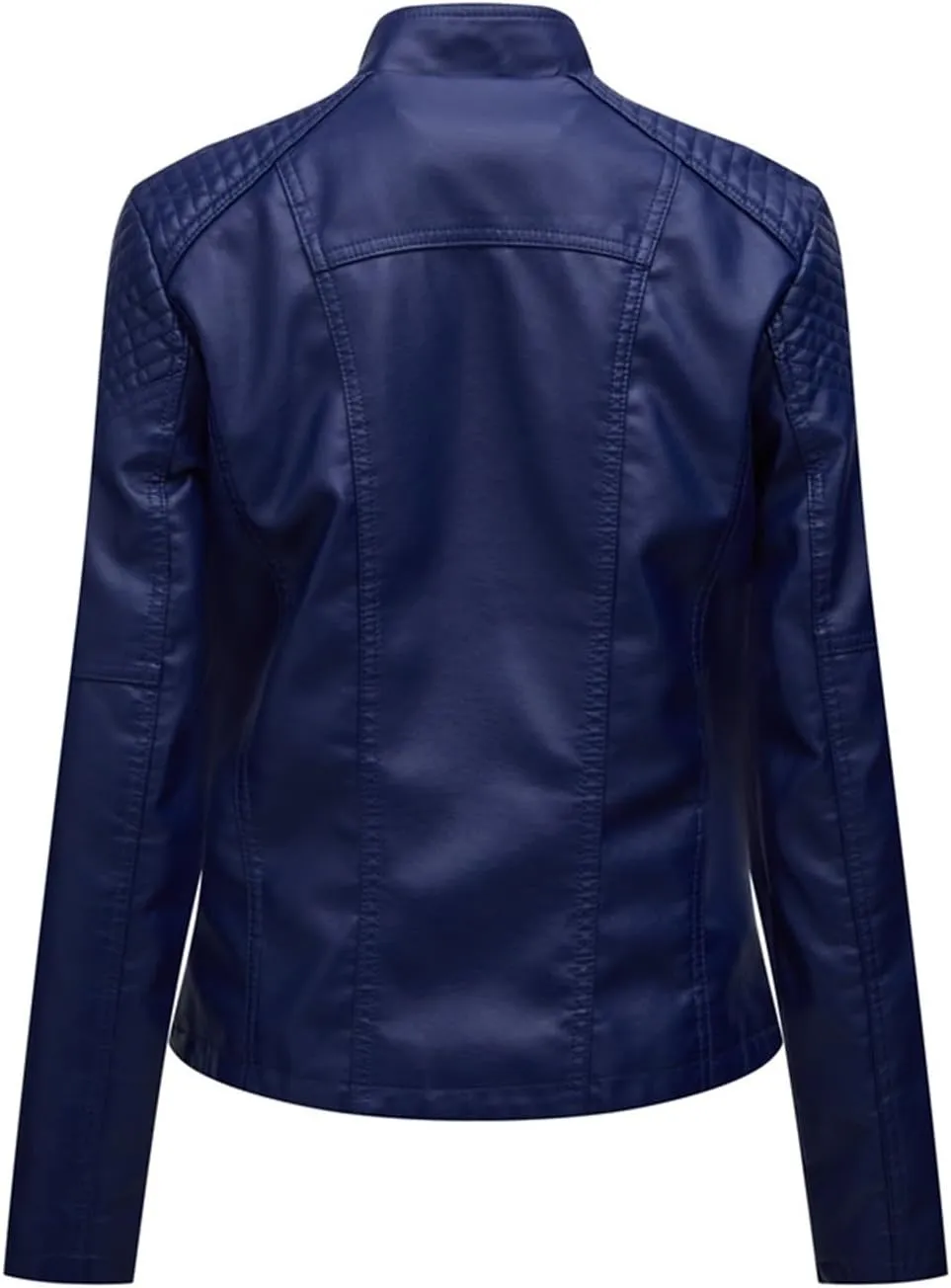 AYGJKIE Women's Short Transition Jacket Moto Biker Jacket Autumn Spring Lightweight Jackets Summer Jacket Lapel