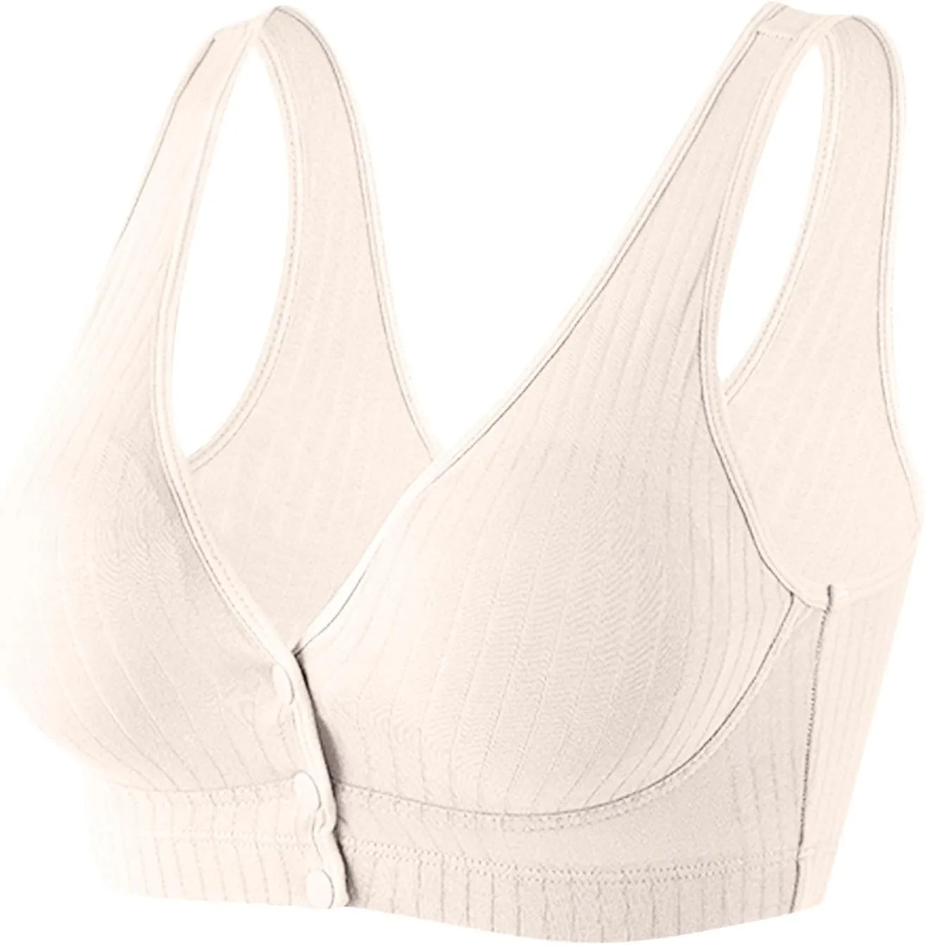 Bras for Seniors Women Yoga Sports Workout Tops Bras Lined Up to H Smoothing High Support Gym Nursing Daisy