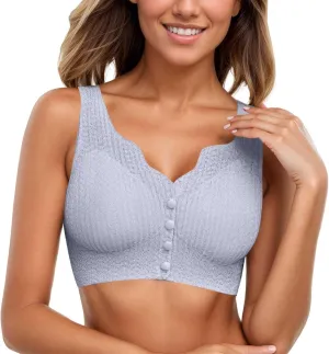 Bras for Women Stretchable Athletic Clothes High Support Seamless Minimizer High Support Workout Tops Bras Strapless