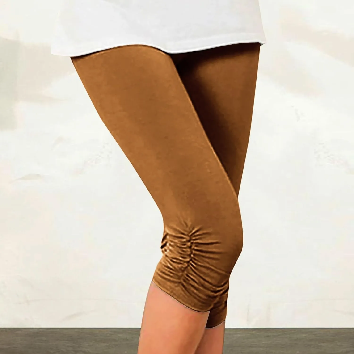 Capris Pants for Women Casual Sports Yoga Pants Tight Cropped Pants Capris Pants for Women Leggings for Women Womens