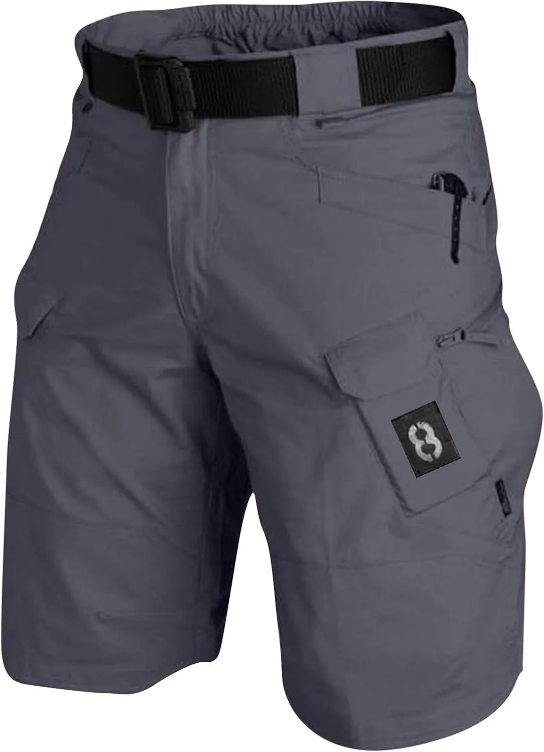 Cargo Shorts for Men Big and Tall Multi Pockets Trunks Golf Twill Elastic Camping Capri Summer Fishing Short
