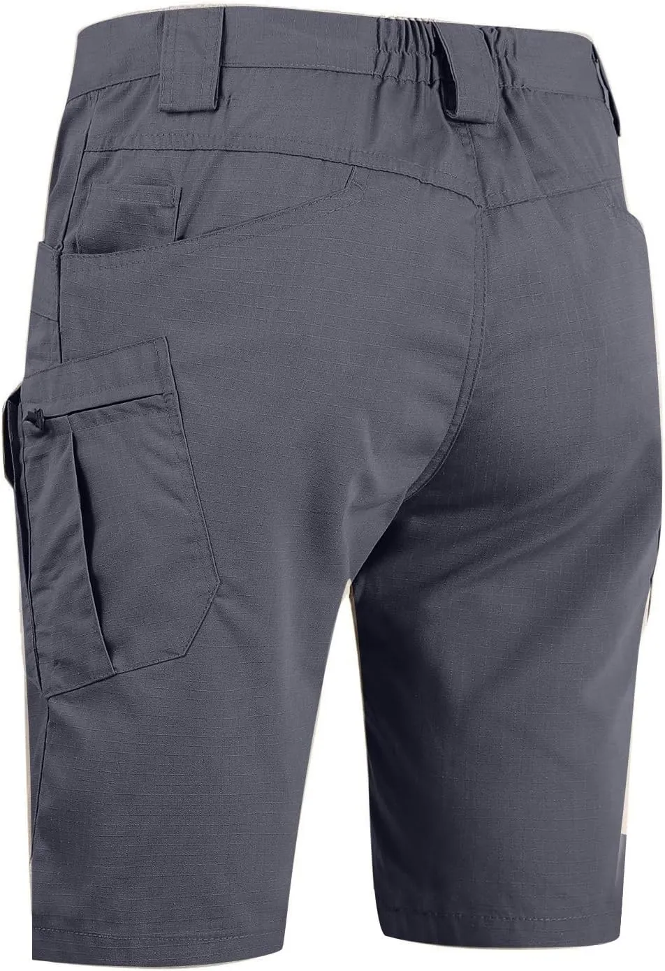 Cargo Shorts for Men Big and Tall Multi Pockets Trunks Golf Twill Elastic Camping Capri Summer Fishing Short