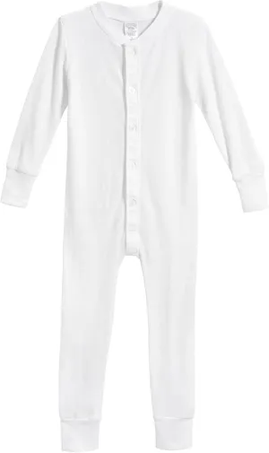 City Threads Boys' and Girls' Union Suit Thermal Underwear Long John Made in USA
