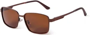Classic Men Sunglasses Rectangle Metal Frame Driving Outdoor Shades Sun Glasses Male UV400