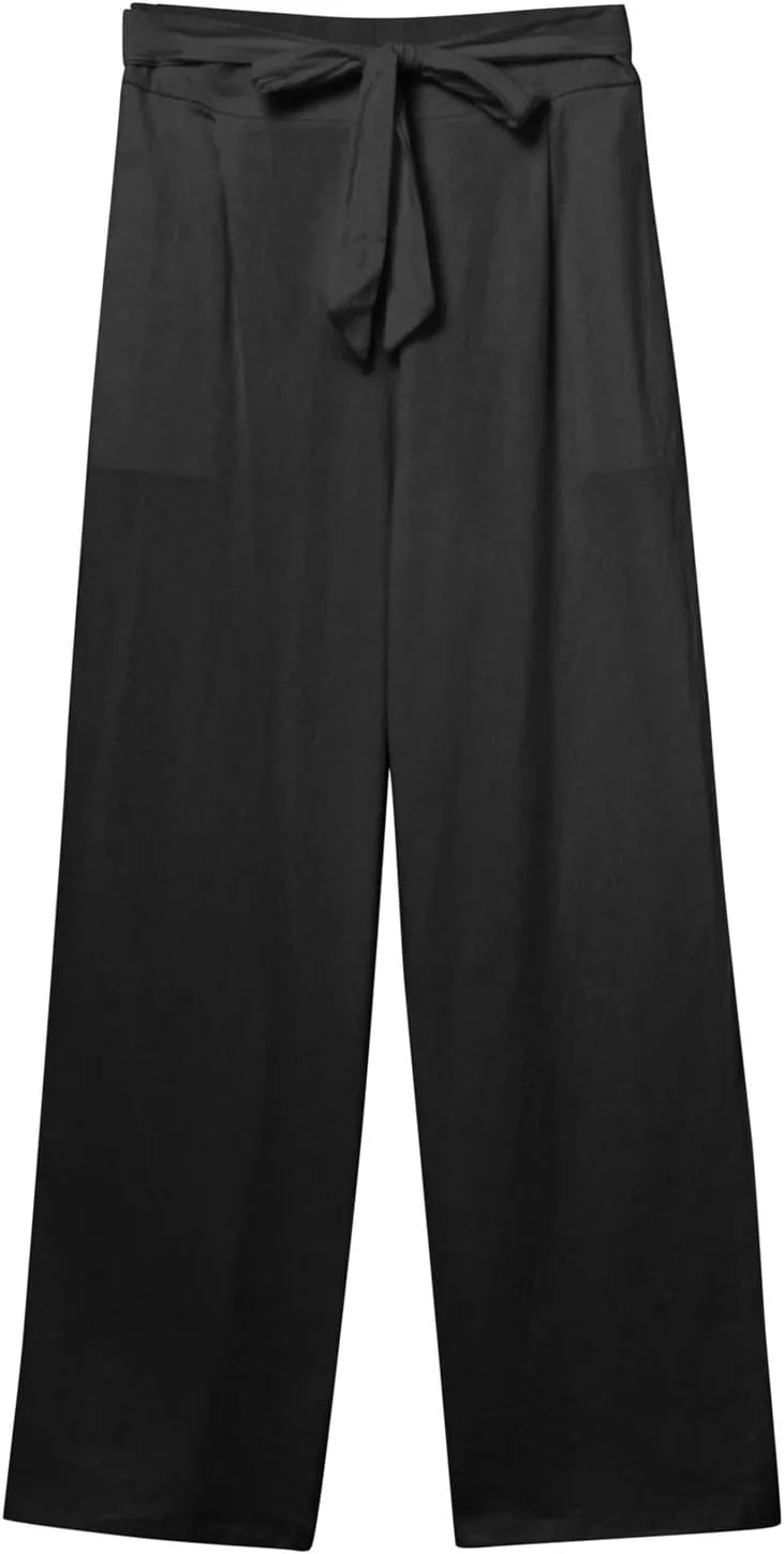 Corduroy Pleated Pants for Women Winter Streetwear Hiking Sweatpants with Pockets Elastic Waist Elastic