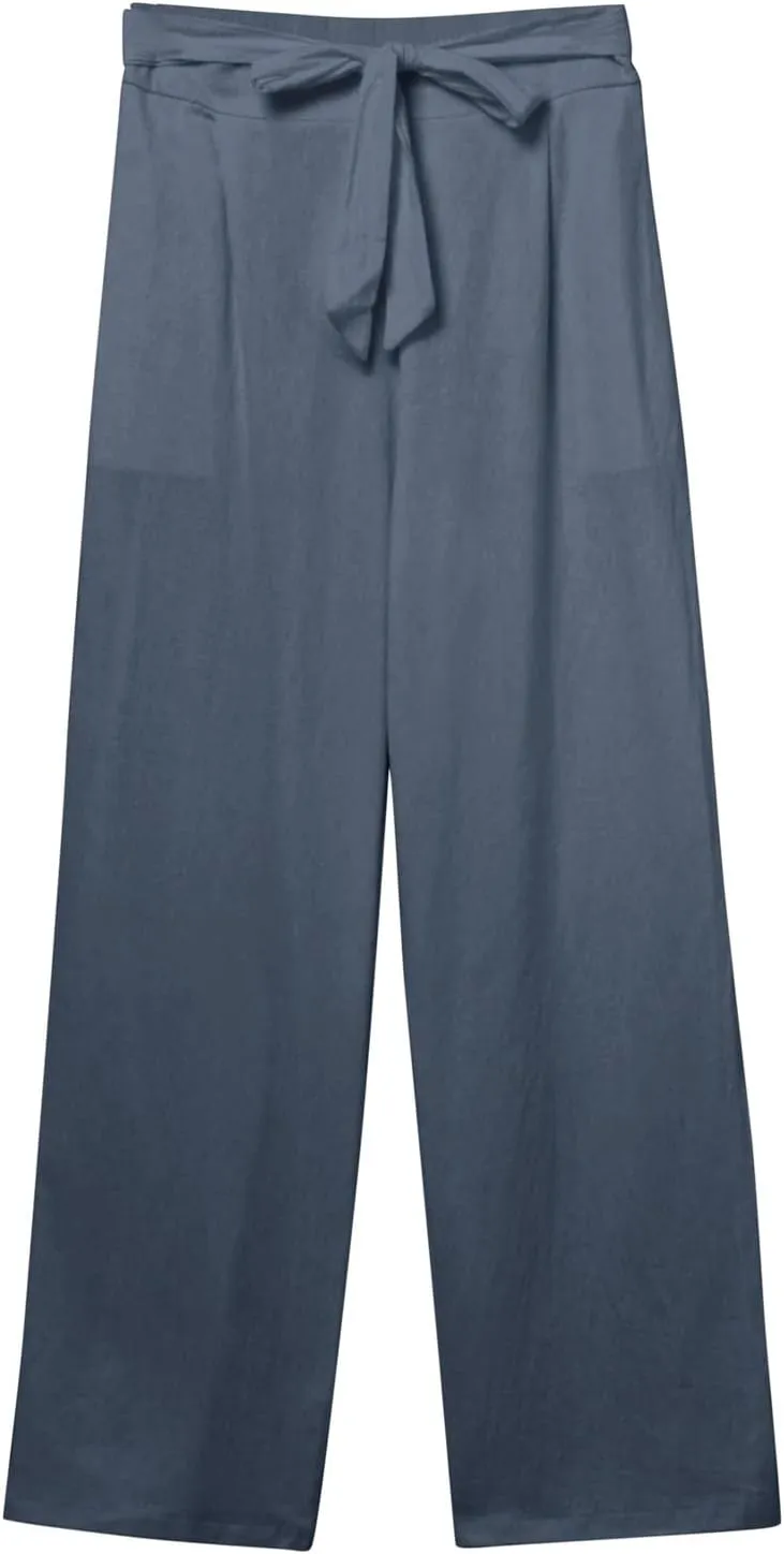 Corduroy Pleated Pants for Women Winter Streetwear Hiking Sweatpants with Pockets Elastic Waist Elastic