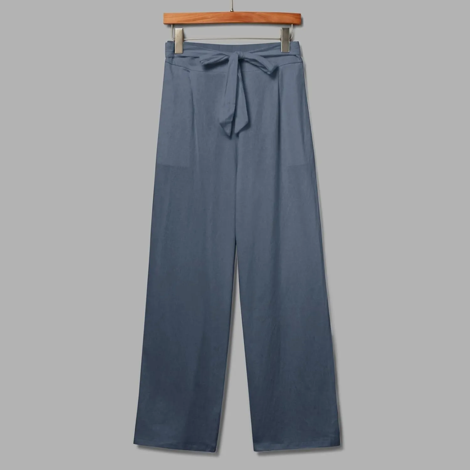 Corduroy Pleated Pants for Women Winter Streetwear Hiking Sweatpants with Pockets Elastic Waist Elastic