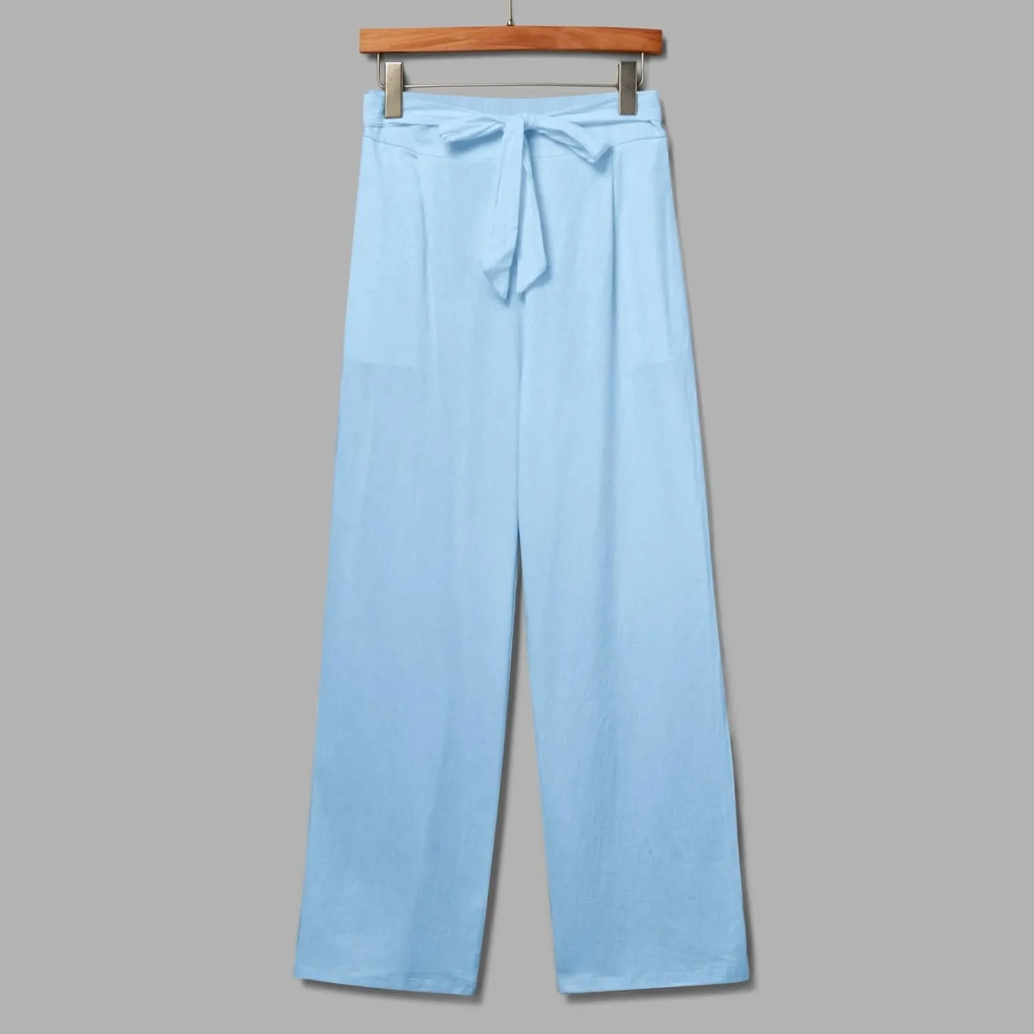 Corduroy Pleated Pants for Women Winter Streetwear Hiking Sweatpants with Pockets Elastic Waist Elastic