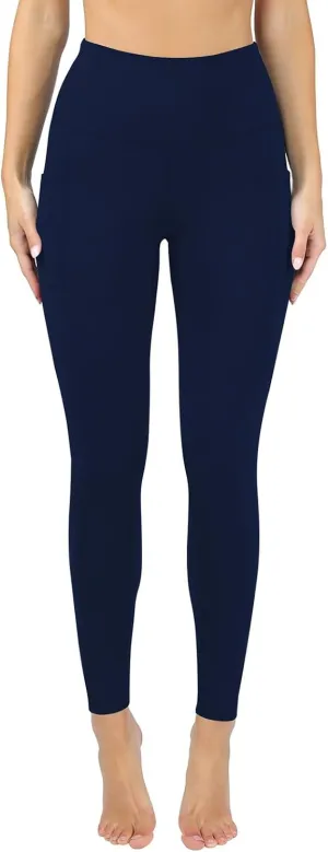 DASAYO Yoga Pants with Pockets for Women High Waist Tummy Control Activewear Leggings Stretchy Fitness Workout Leggings