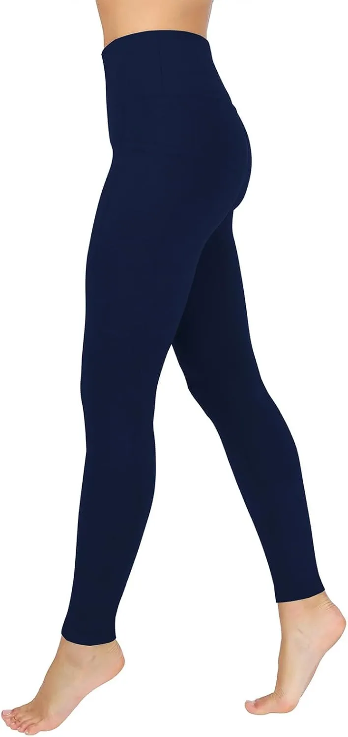 DASAYO Yoga Pants with Pockets for Women High Waist Tummy Control Activewear Leggings Stretchy Fitness Workout Leggings