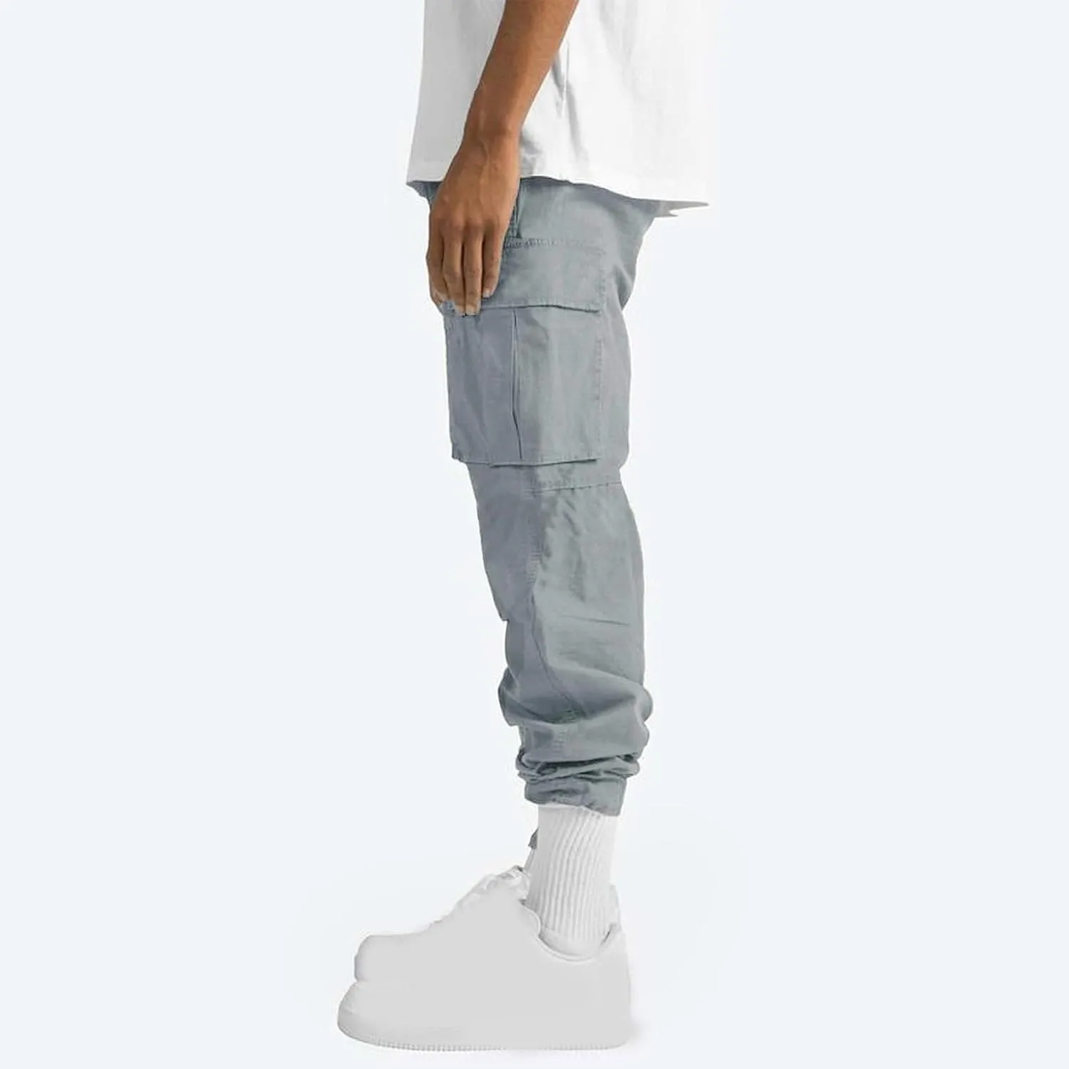 Dgoopd Cargo Pants for Men Stretch Hiking Pants Lightweight Tactical Pant Straight Leg Cargo Joggers Pants Outdoor Work Pants