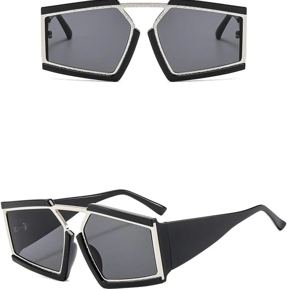 Fashion Irregular Sunglasses For Women Men Vintage Luxury Sun Glasses Trending Shades UV400 Eyeglasses