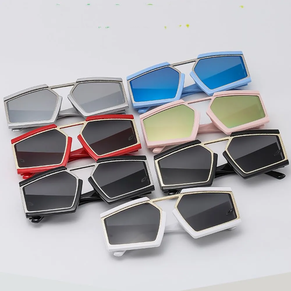 Fashion Irregular Sunglasses For Women Men Vintage Luxury Sun Glasses Trending Shades UV400 Eyeglasses