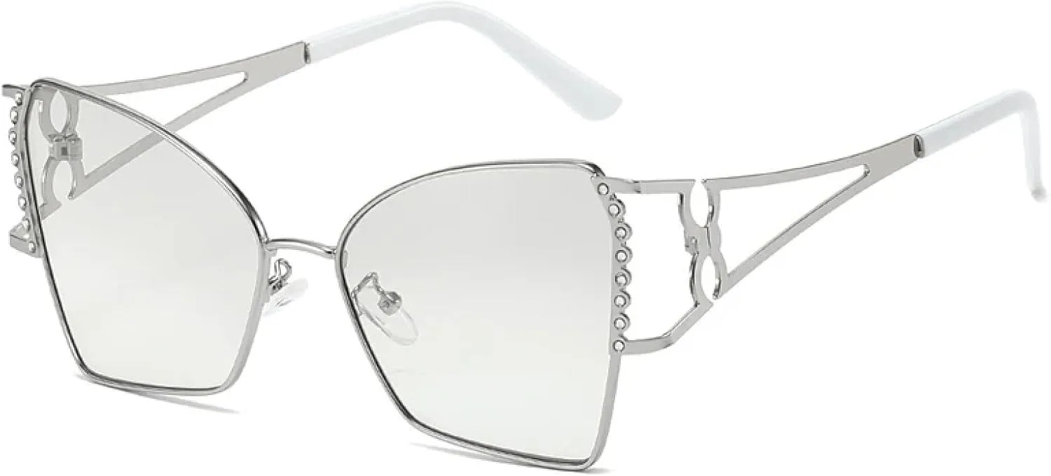 Fashion Sunglasses Women Metal Punk Sun Glasses Men Mirror Eyewear