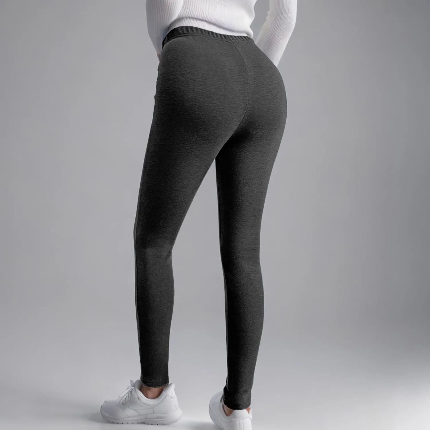 Fleece Lined Leggings for Women High Waisted Yoga Pants Athletic Ski Hiking Joggers Winter Thermal Underwear Bottoms