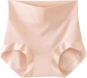 High Waist Panties for Women Plus Size Underwear Tummy Control Seamless Underpants Cotton Briefs Lingerie