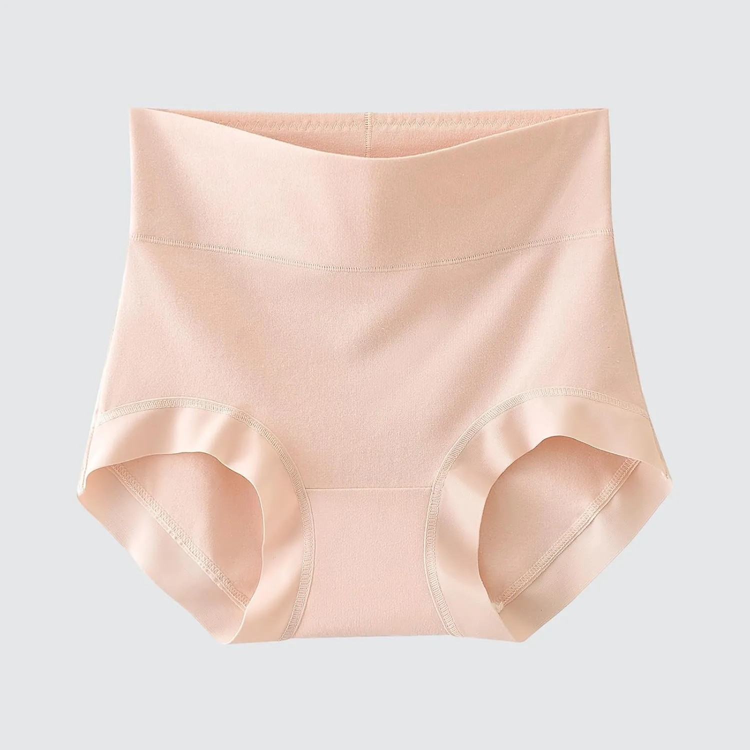 High Waist Panties for Women Plus Size Underwear Tummy Control Seamless Underpants Cotton Briefs Lingerie
