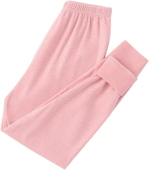 Kids Leggings Baby Girls Winter Thick Warm Pant Fleece Lined Slim Tights Casual Joggers Underwear Pants