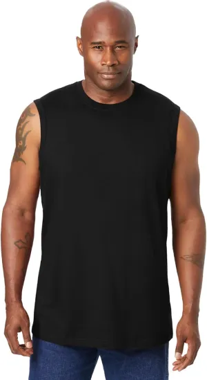 KingSize Men's Big & Tall Shrink-Less Lightweight Muscle T-Shirt