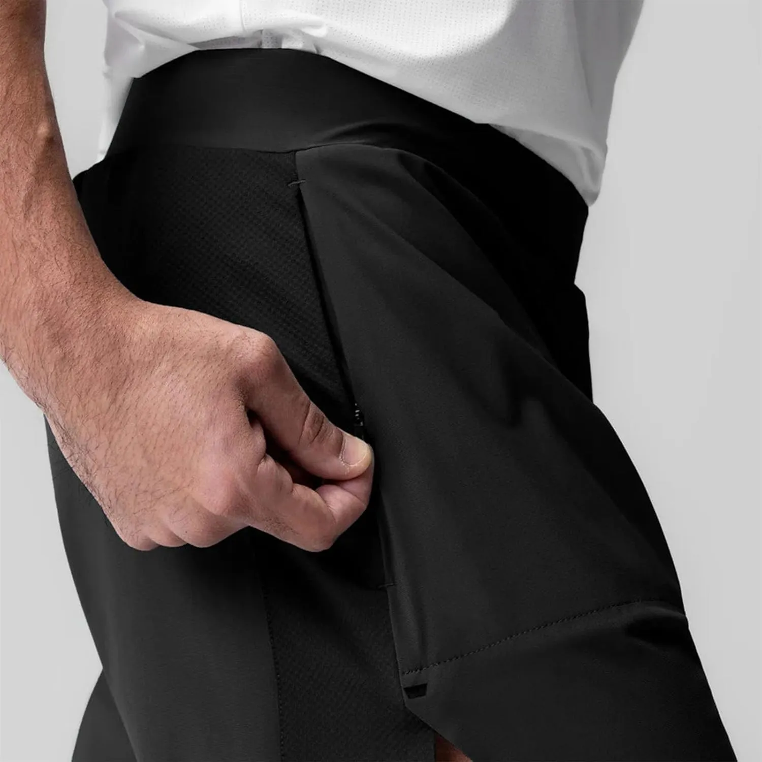 Men Plus Size Shorts Athletic Workout Gym Short Pants Quick Dry 2025 Fashion Fitness Hiking Trunks Outdoor Activewear