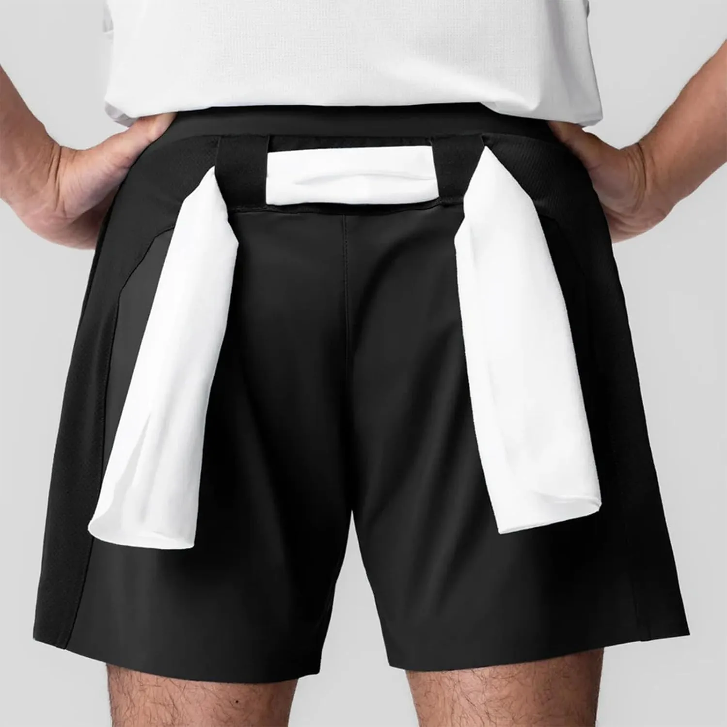 Men Plus Size Shorts Athletic Workout Gym Short Pants Quick Dry 2025 Fashion Fitness Hiking Trunks Outdoor Activewear