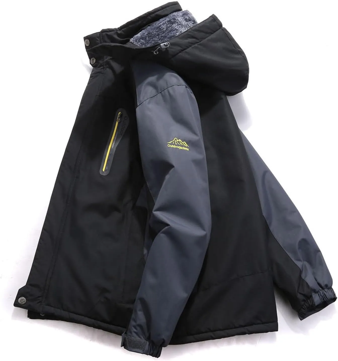 Mens 2023 Mountain Waterproof Ski Snow Jacket Winter Windproof Rain Jackets Waterproof Outdoor Mountain Hiking Coats