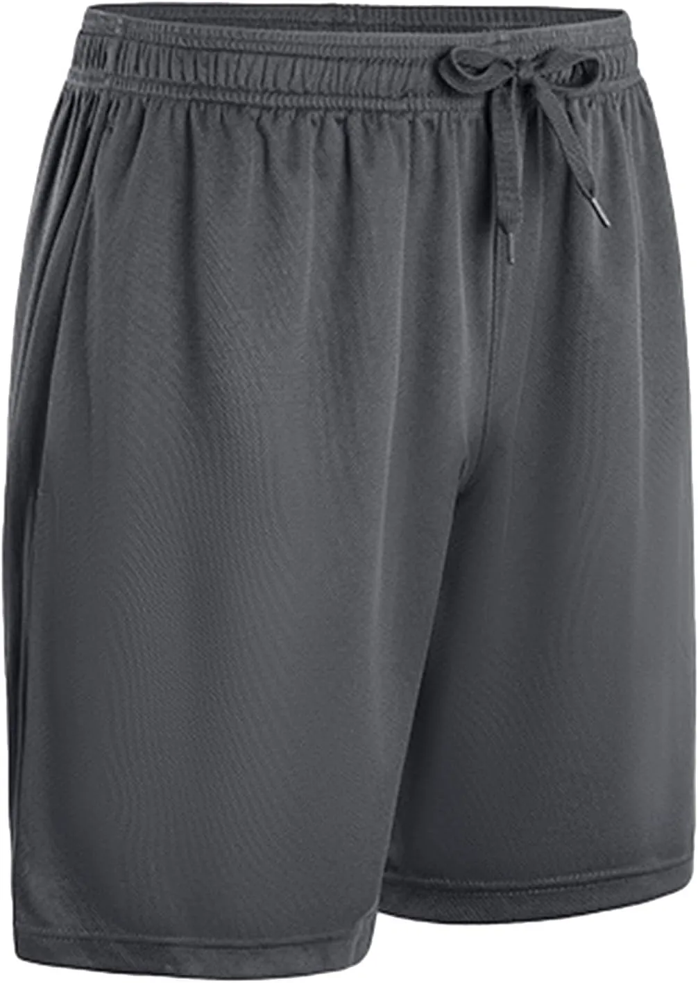 Mens 5" Shorts Athletic Gym Mesh Quick Dry Basketball Shorts with Zippered Pockets for Running Casual Activewear