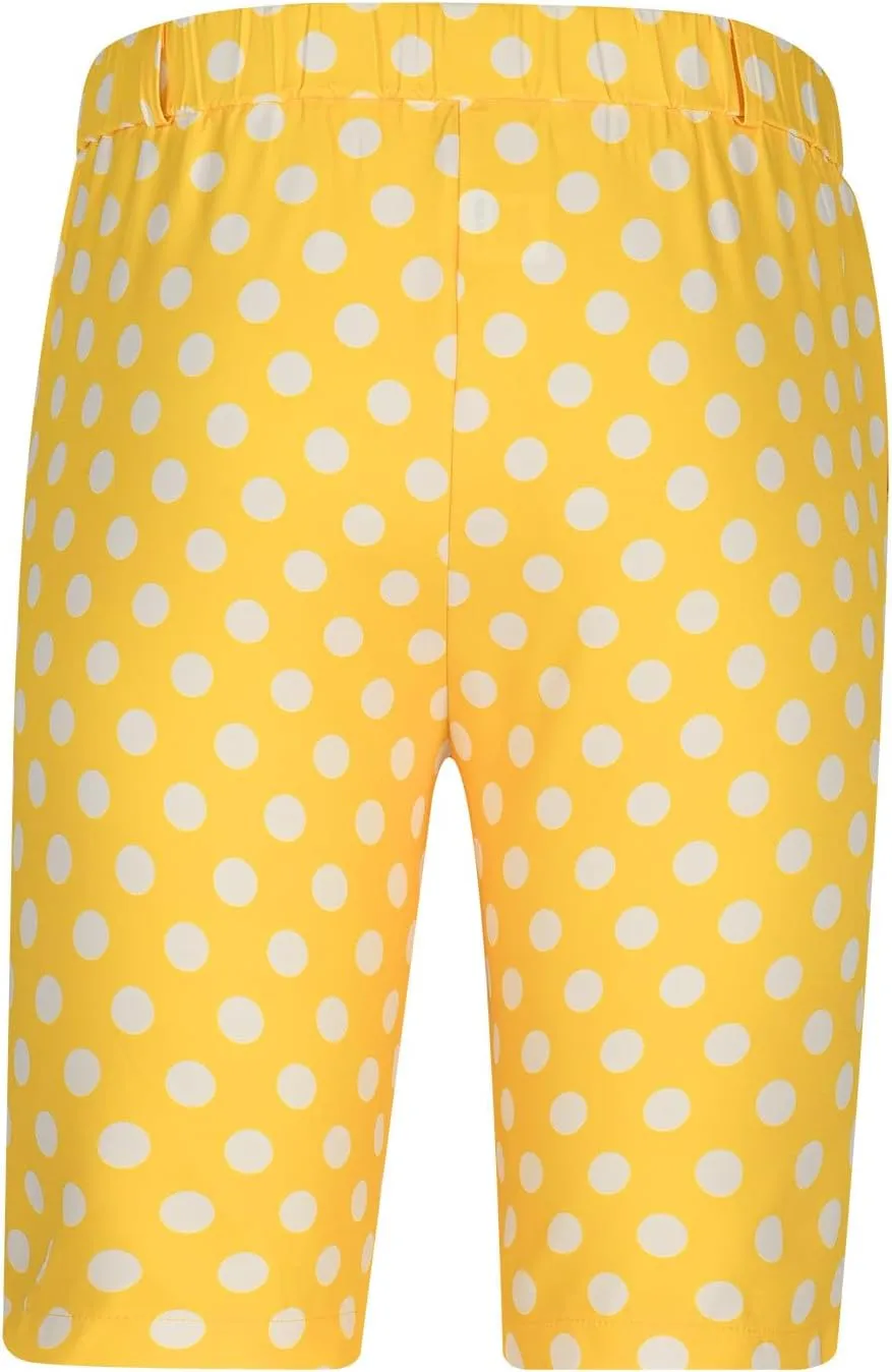 Men's Athletic Gym Shorts Quick Dry Dot Printed Casual Basketball Shorts with Pockets for Running Workout Activewear