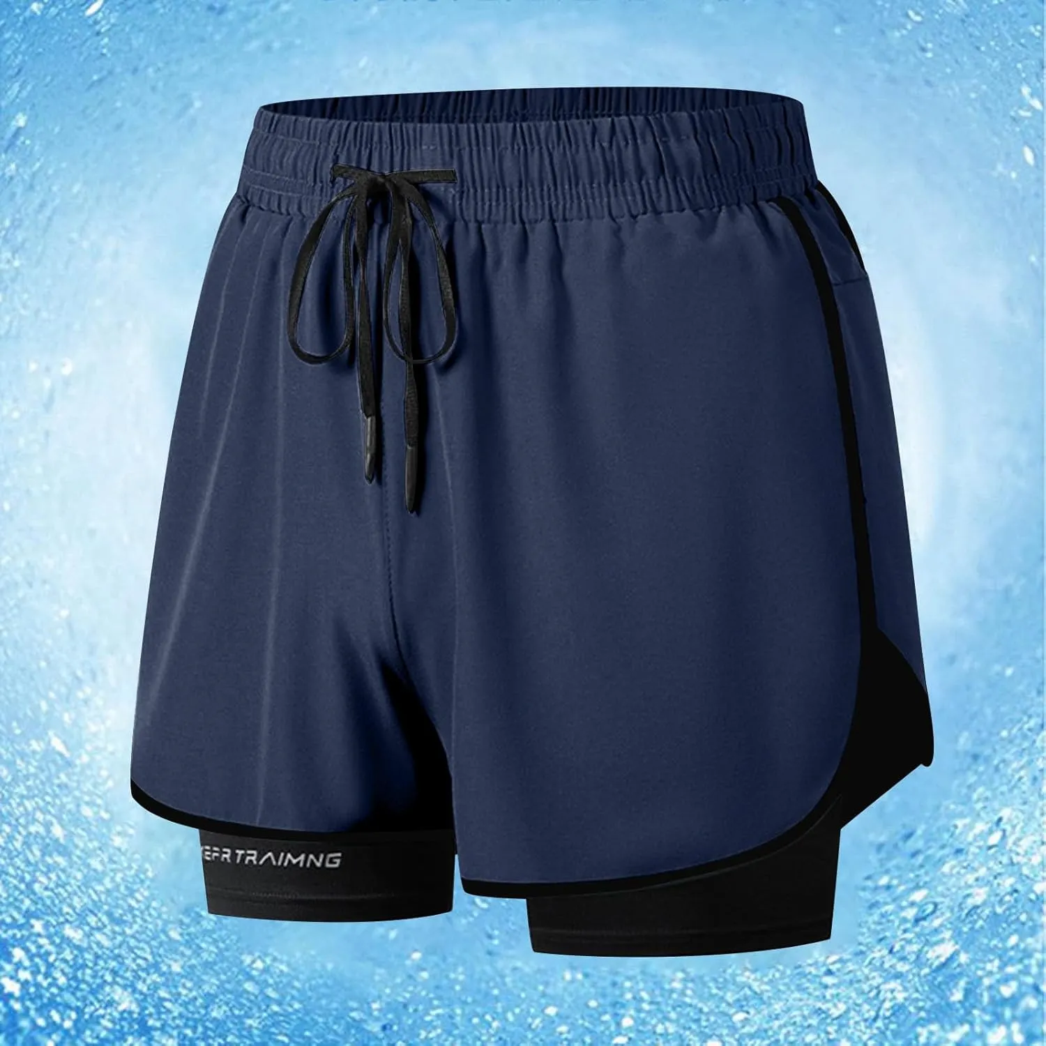 Mens Athletic Shorts 3 Inch Inseam with Liner Running Gear Quick Dry Lightweight and Breathable Back Zipper Pocket 2025