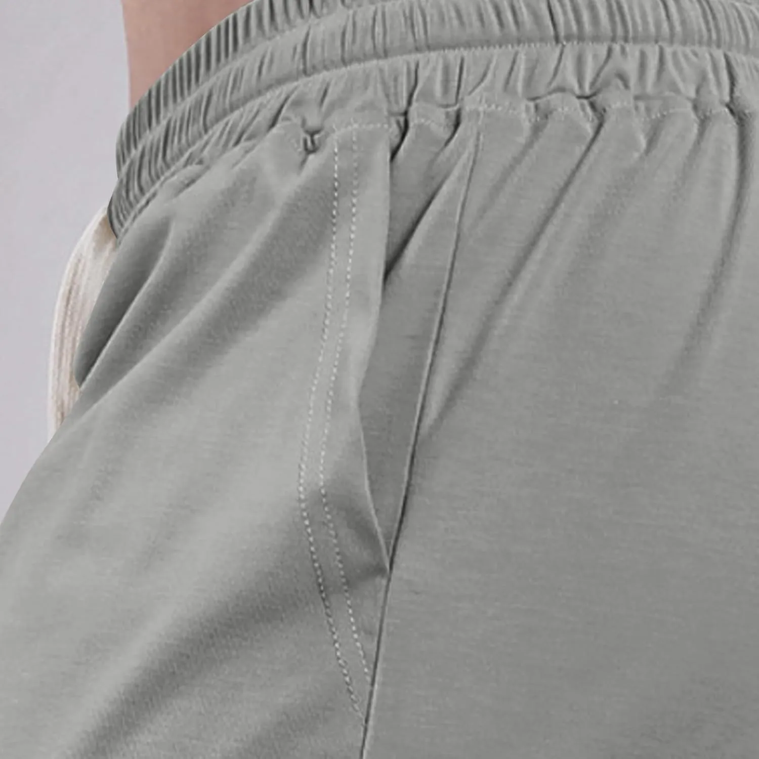 Mens Athletic Shorts Quick Dry Casual Plain Short Pant Polyester Drawstring Elastic Waist Mens Gym Gifts Fitness