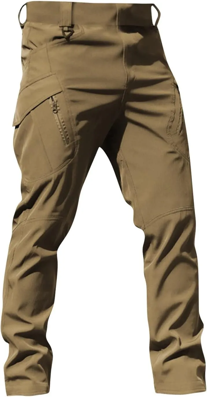 Mens Cargo Pants Baggy Ripstop Pants Multi Pockets Outdoor Work Hiking Pants Match Mens Wild Cargo Pants
