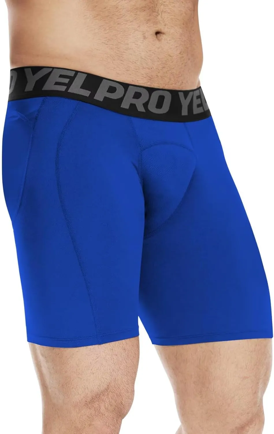 Mens Compression Shorts Quick Dry Basketball Spandex Shorts Light Athletic Underwear Shorts for Running Soccer