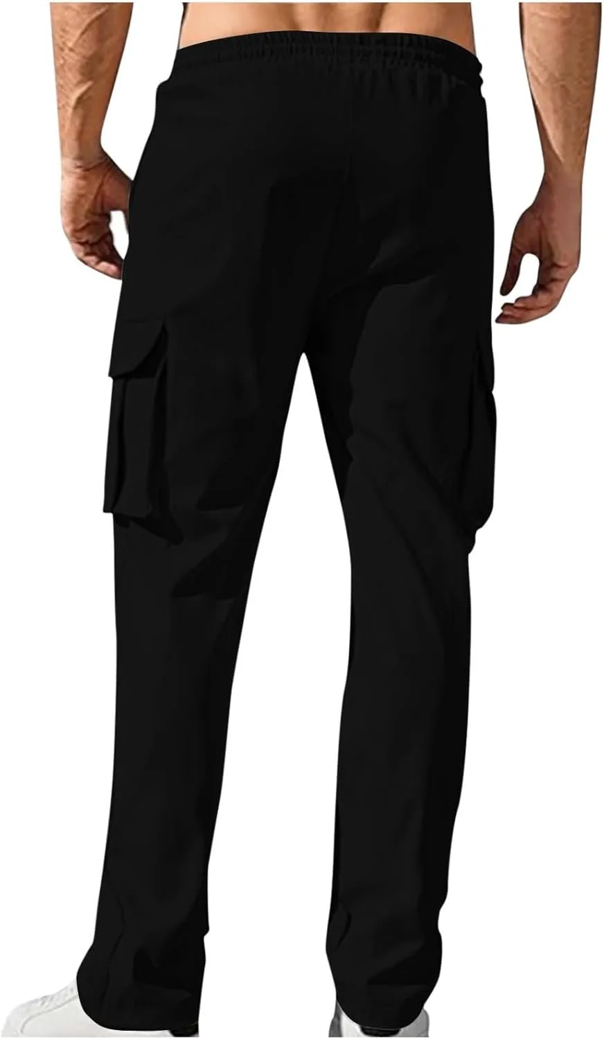 Mens Hiking Pants Tactical Cargo Pants for Men Mens Lightweight Pants Summer Workout Pants with Multi Pockets