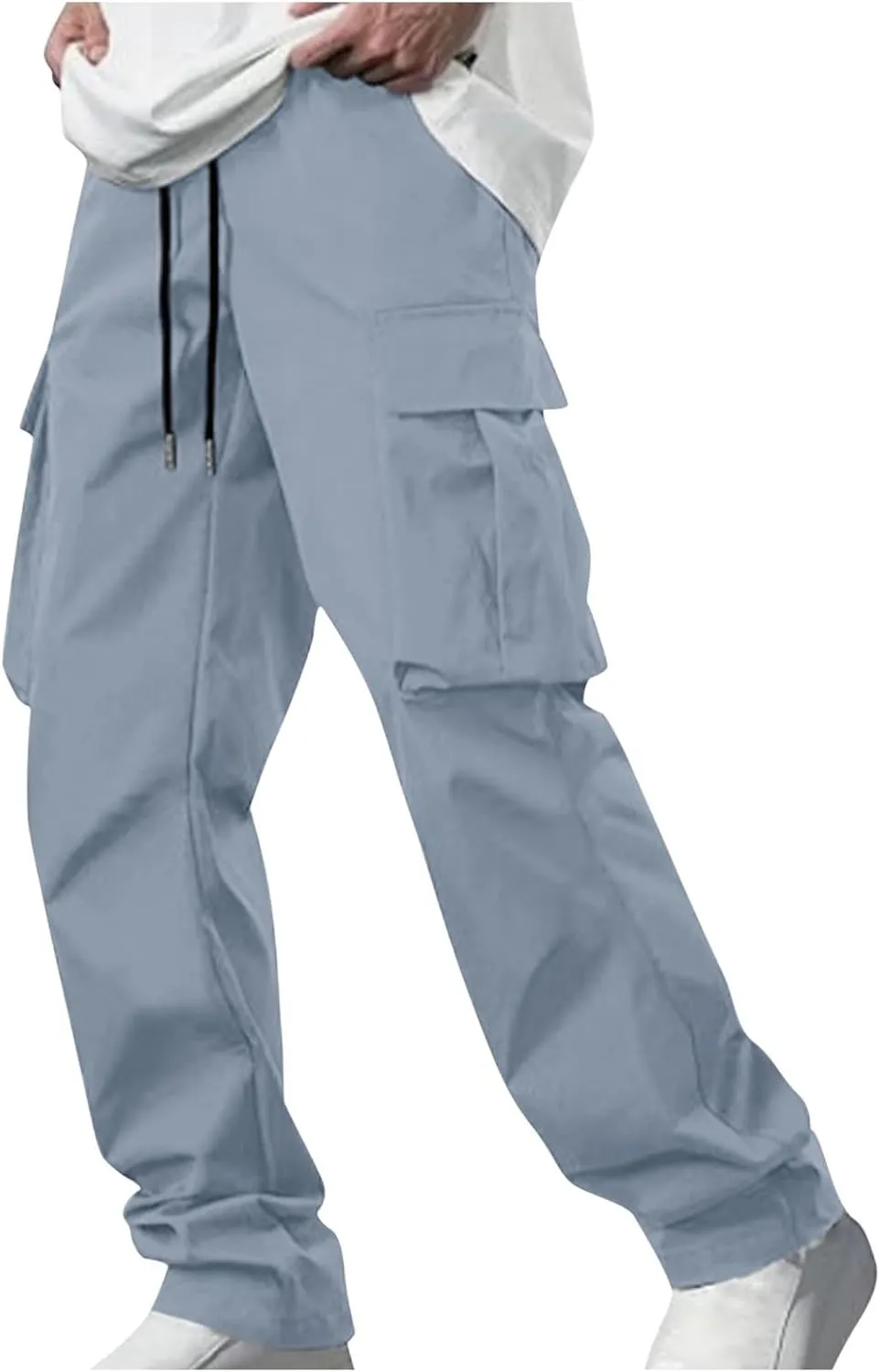 Mens Hiking Pants Tactical Cargo Pants for Men Mens Lightweight Pants Summer Workout Pants with Multi Pockets