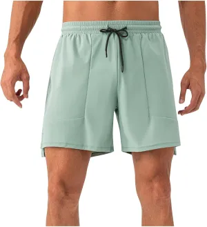 Mens Quick Dry Shorts 5 Inch Running Athletic Short Pants Loose Moisture Wicking Training Sports Pants Workout S-2XL