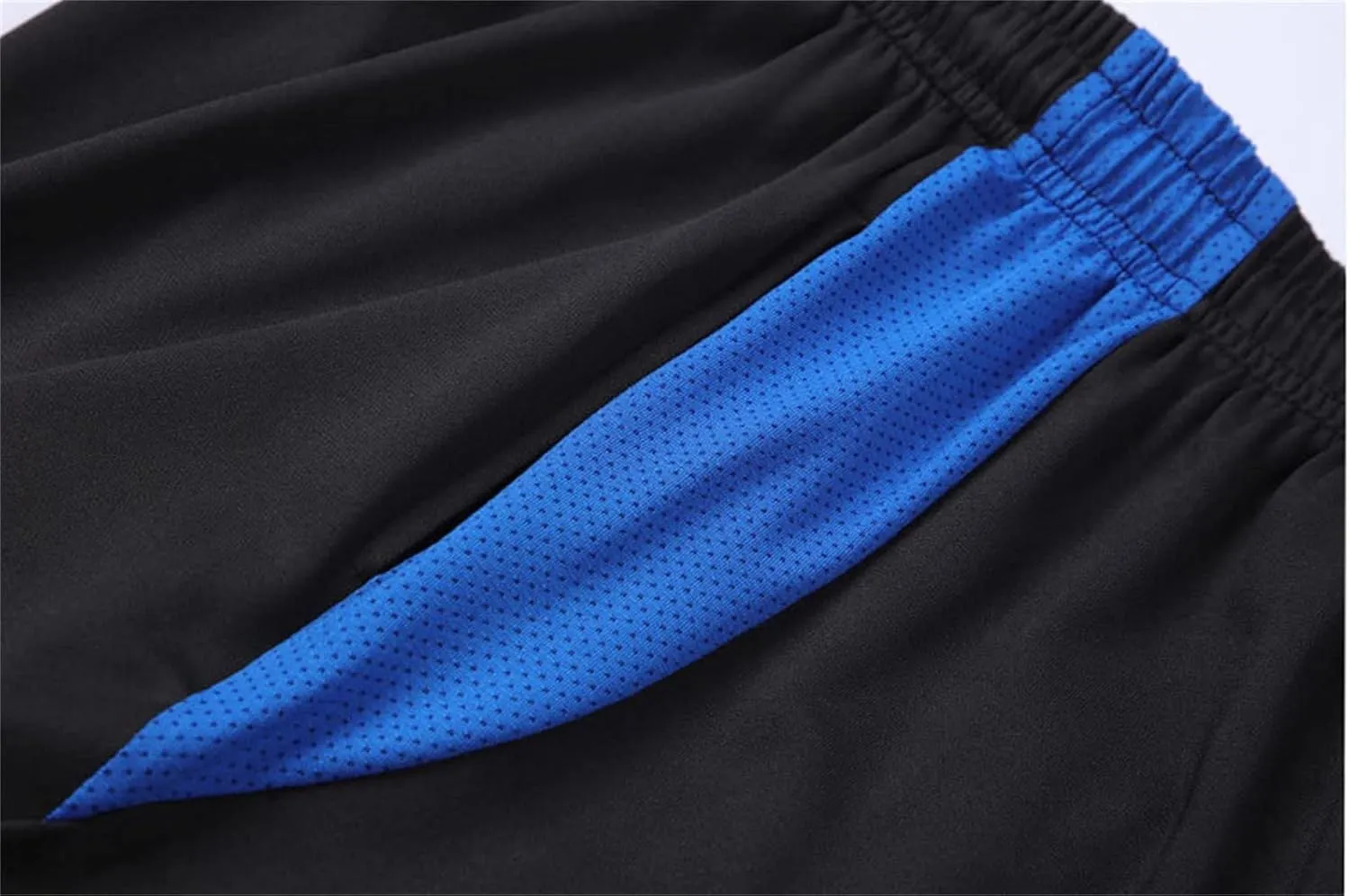 Mens Shorts Athletic with Zipper Pocket Male Gym Workout Shorts Elastic Waist Casual Jogger Pants Stretch Activewear