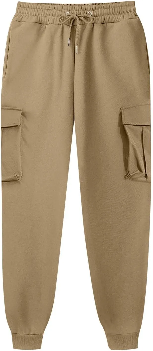 Men's Slim Joggers Workout Pants Mens Pants Casual Pocket Bodybuilding Men's Pants Mens' Fleece Joggers Sweatpants