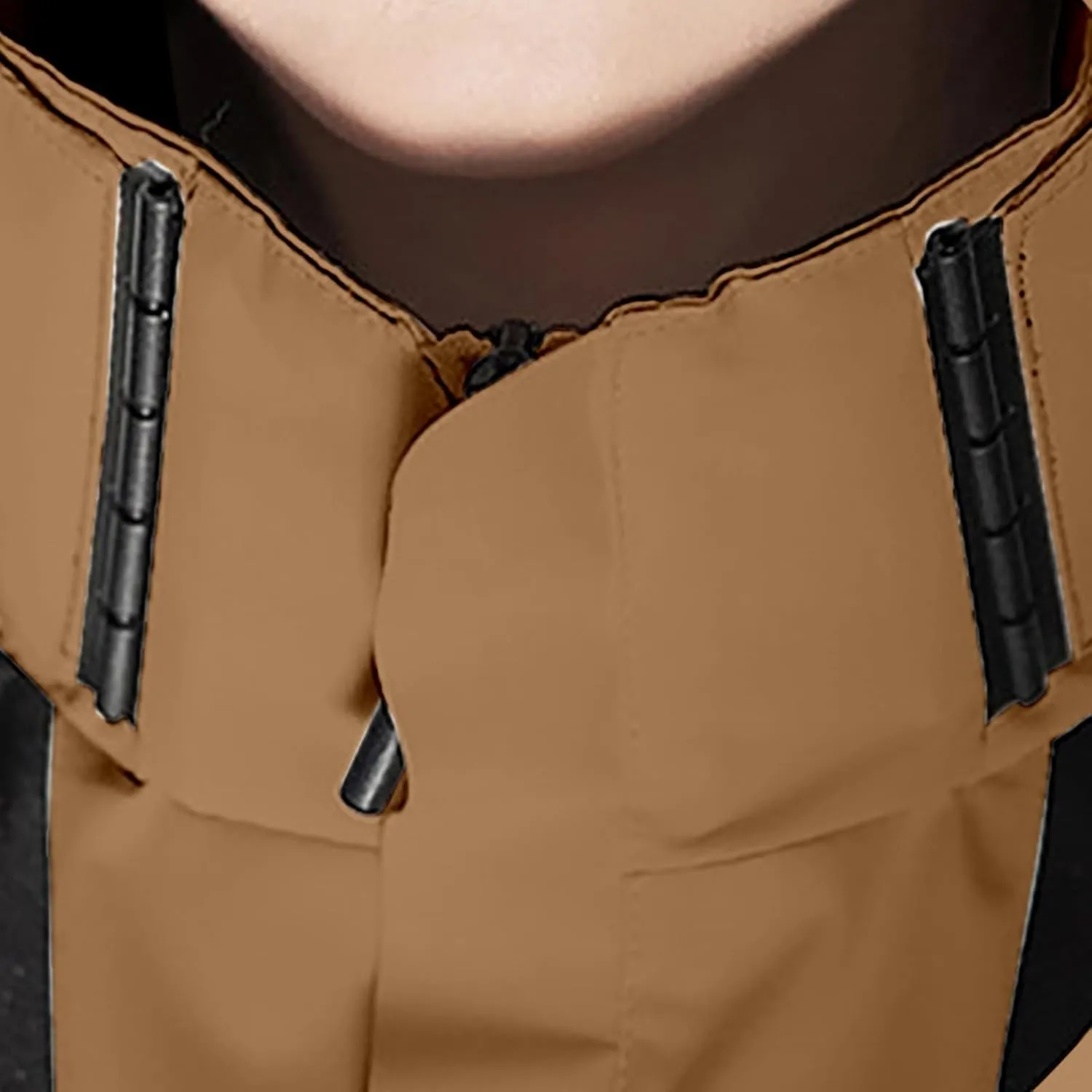 Mens Waterproof Rain Jacket Fall Mountain Windbreaker Hooded Raincoat Lightweight Hood Rain Jackets Outdoor