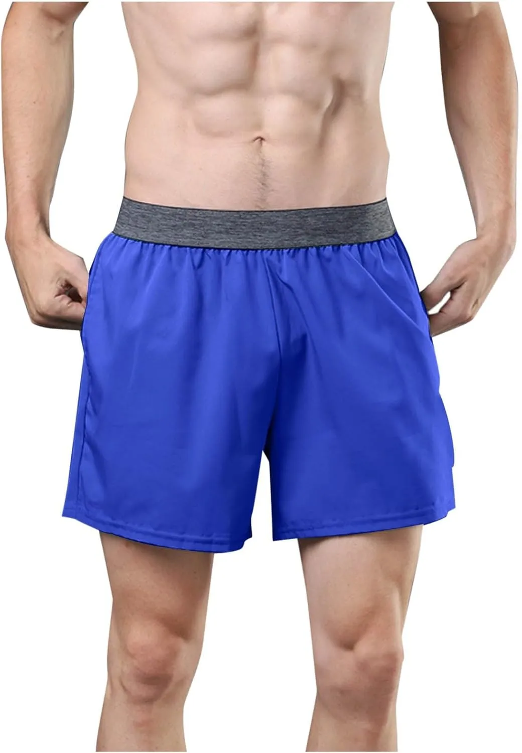 Moisture Wicking Shorts for Men Quick Dry Running Athletic Workout Gym Gear Lightweight Breathable Active Wear Summer