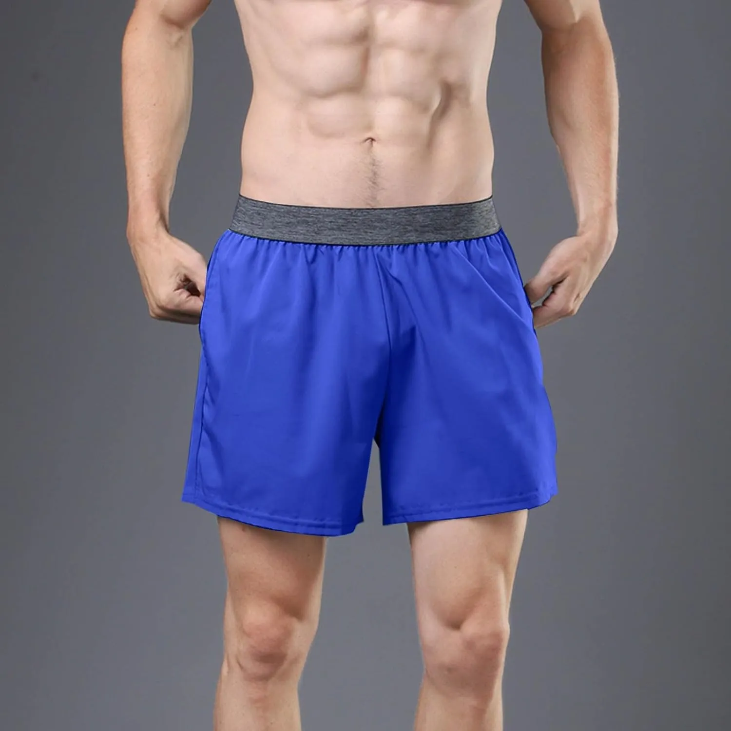 Moisture Wicking Shorts for Men Quick Dry Running Athletic Workout Gym Gear Lightweight Breathable Active Wear Summer