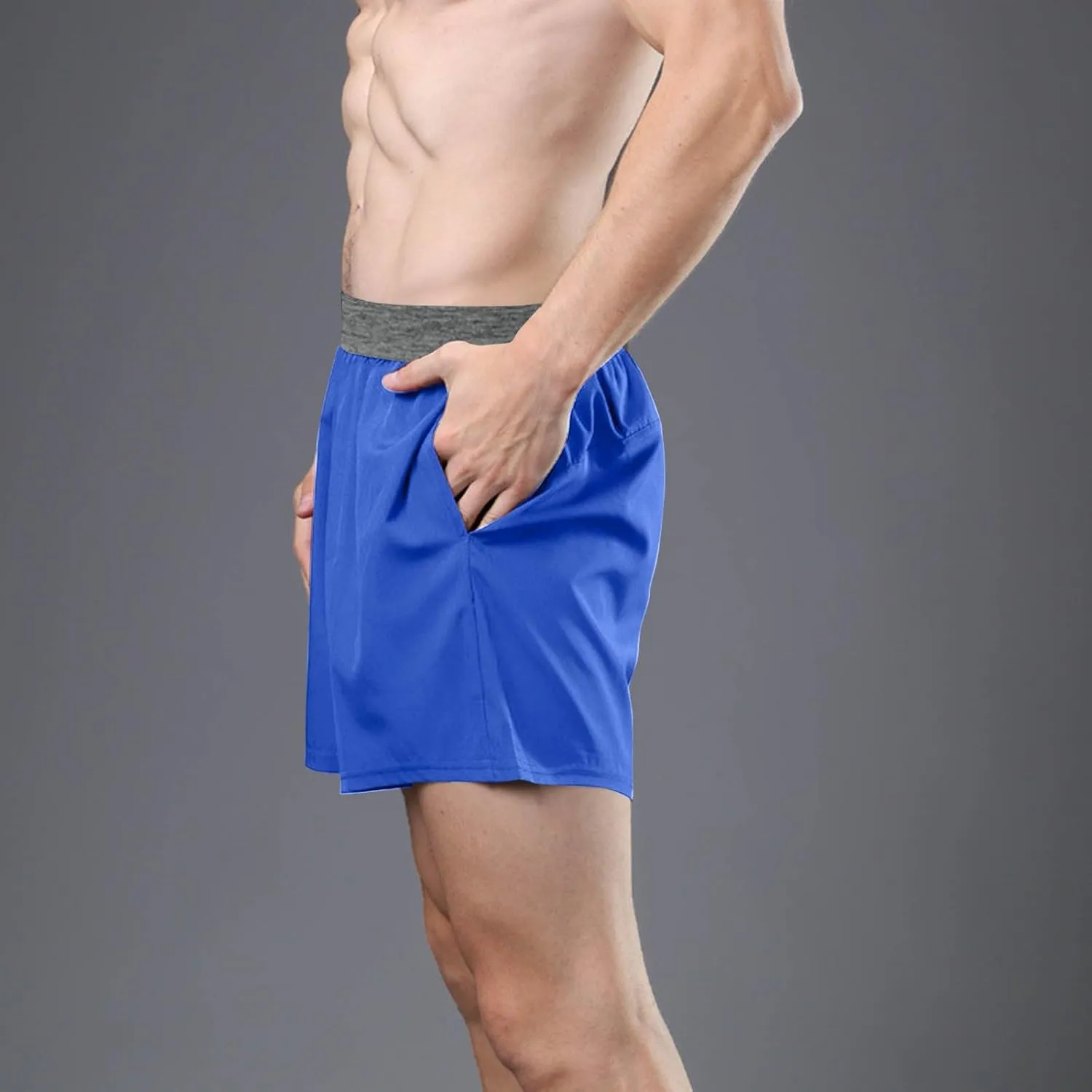 Moisture Wicking Shorts for Men Quick Dry Running Athletic Workout Gym Gear Lightweight Breathable Active Wear Summer