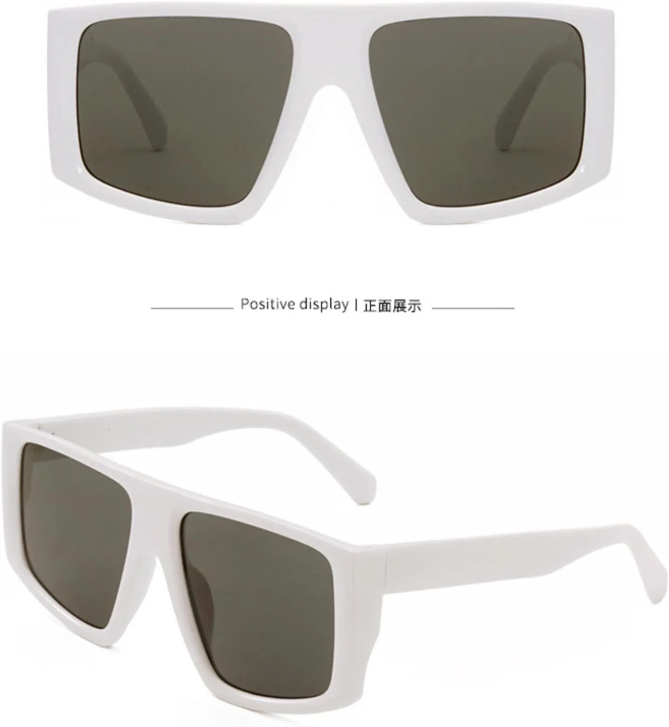 Oversized Sunglasses Women Vintage Gradient Windproof Goggles Sun Glasses Men Luxury Yellow Blue Eyewear
