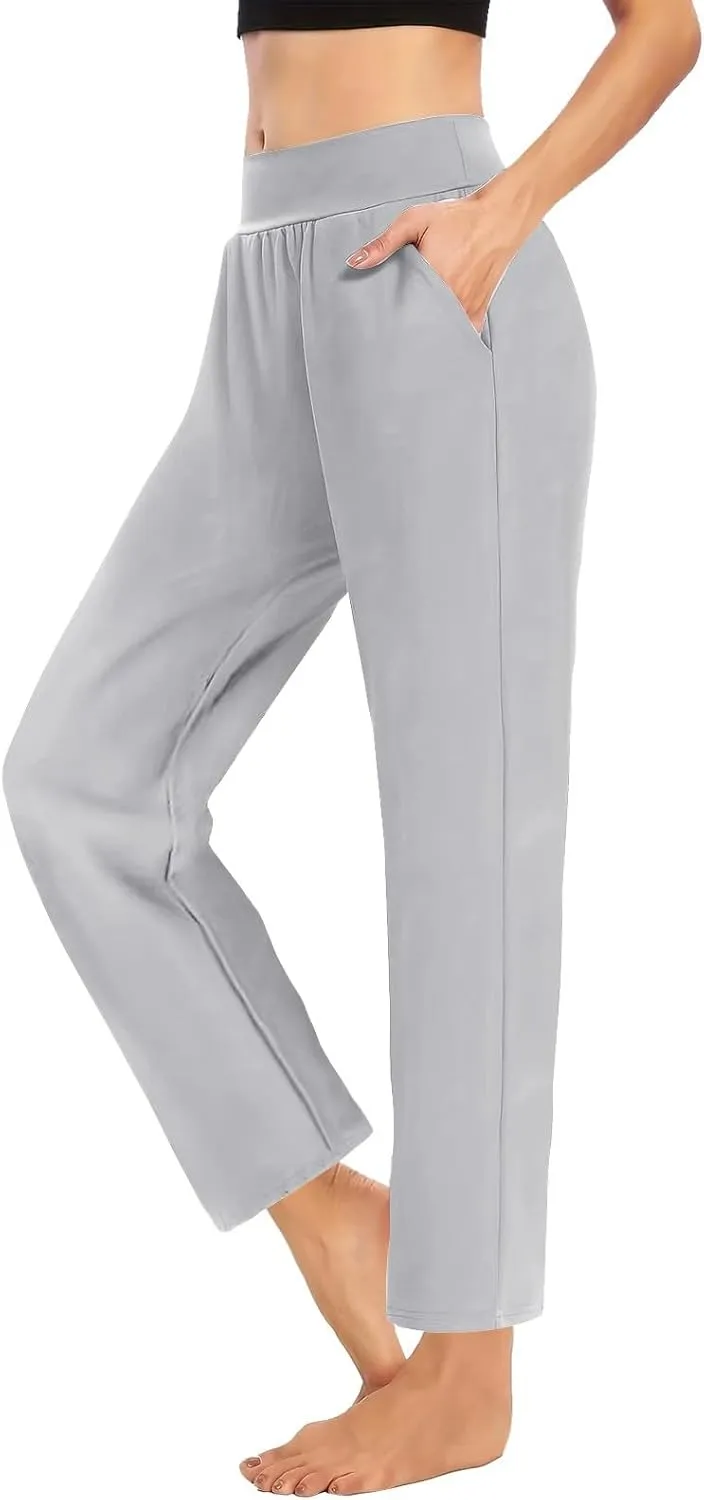Pants for Women Leggings Women Solid High Waist Activewear Jogger Pants Black Gym Tights Spandex Leggings Haul