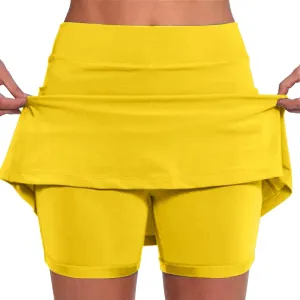 Pleated Skirts for Women midi xs Biker Shorts Men Padded Underwear Skorts for Woman