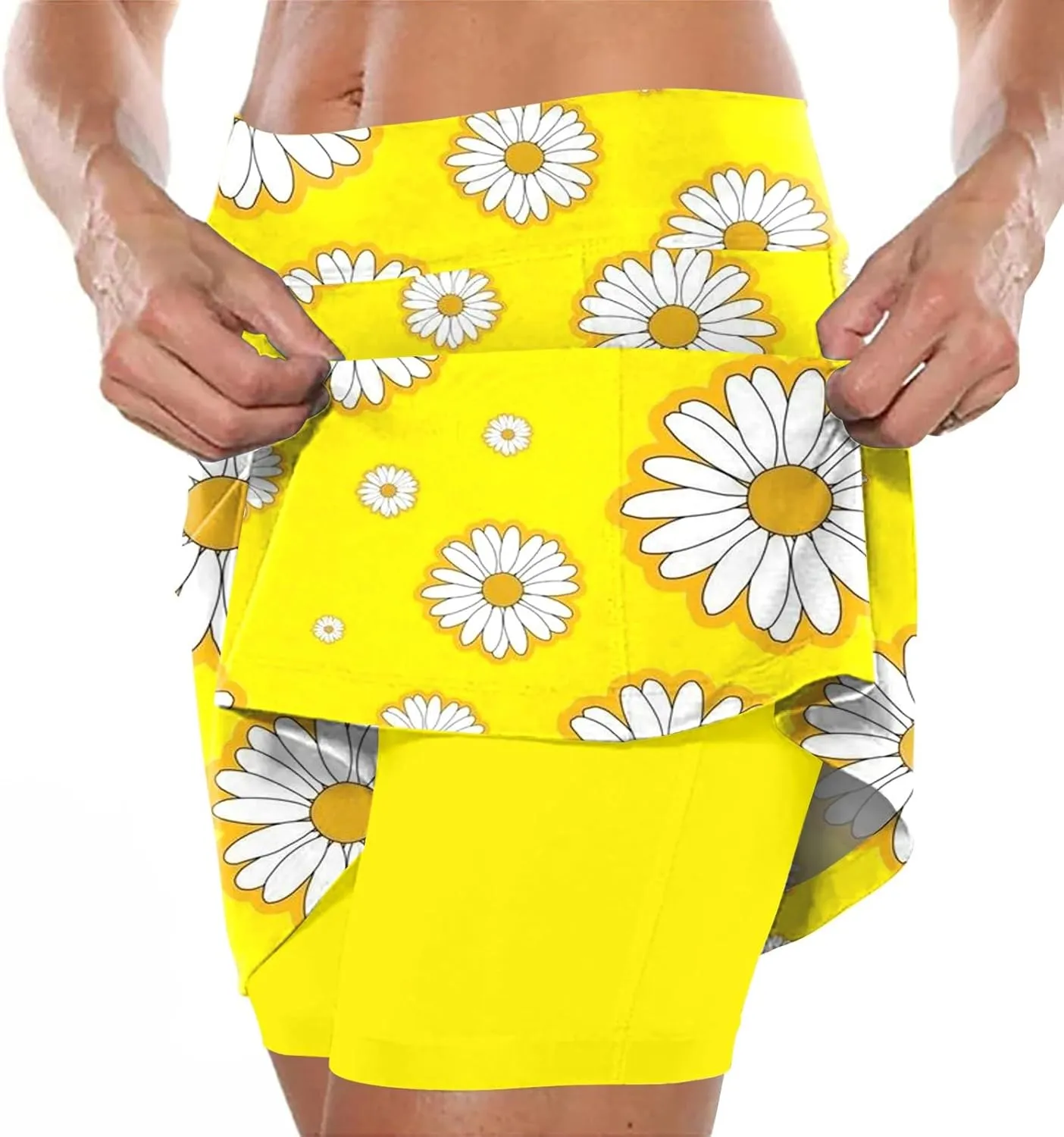 Pleated Skirts for Women midi xs Biker Shorts Men Padded Underwear Skorts for Woman